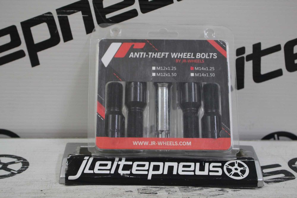 Kit Anti-Roubo JR Parafusos M14x1.25 (Preto)