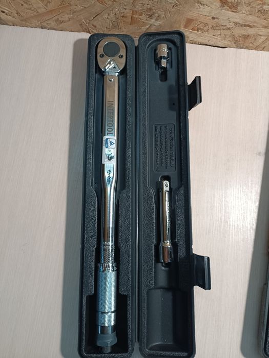 Ключ динамометрический 1/2, 3/8, 1/4  INTERTOOL 9001 9003 9006 9007 9010 90210 динамоключ  INTERTOOL