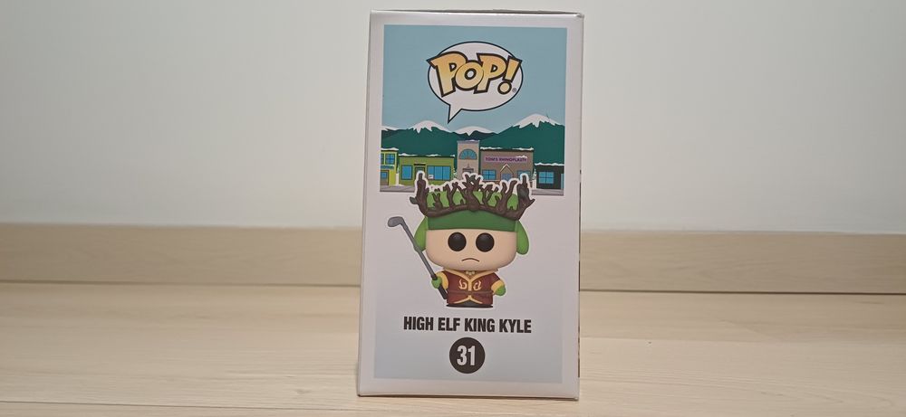 Funko pop do personagem high elf king kyle do south  park