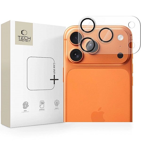 Osłona Aparatu Tech-Protect Camfull Fit+ Iphone 17 Pro Max Matte Clear