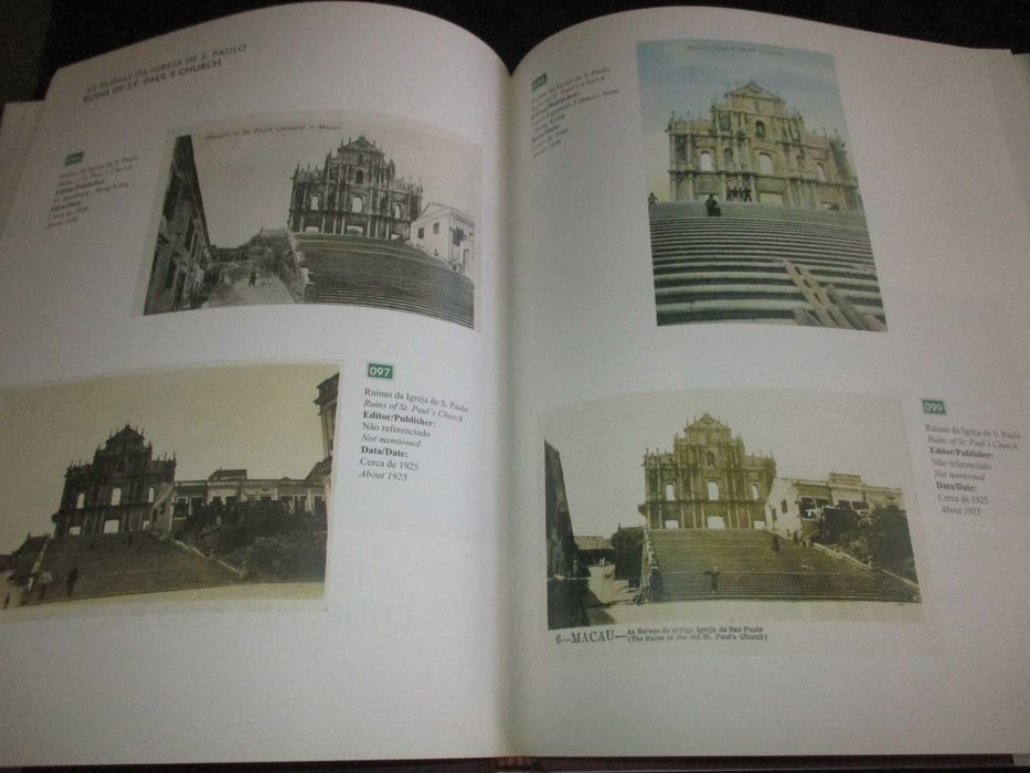 Livro Postais antigos de Macau João Loureiro 2ª edição