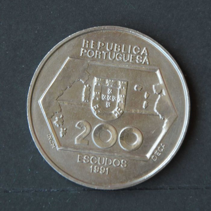 Portugal 200 Escudos 1991 - olx X10113
