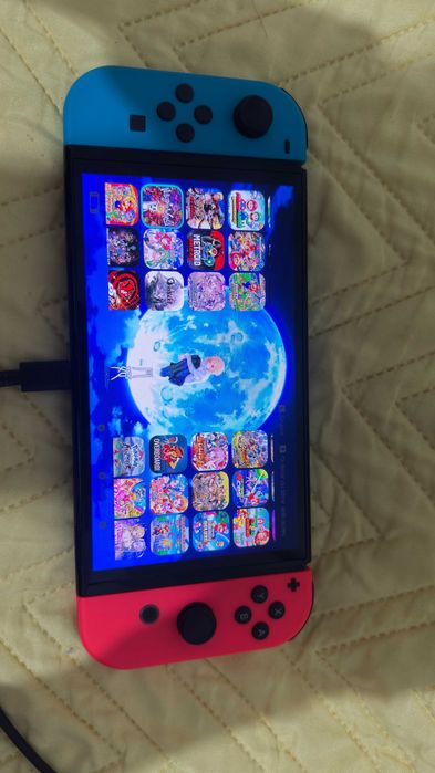 Switch Oled Desbloqueada 256gb