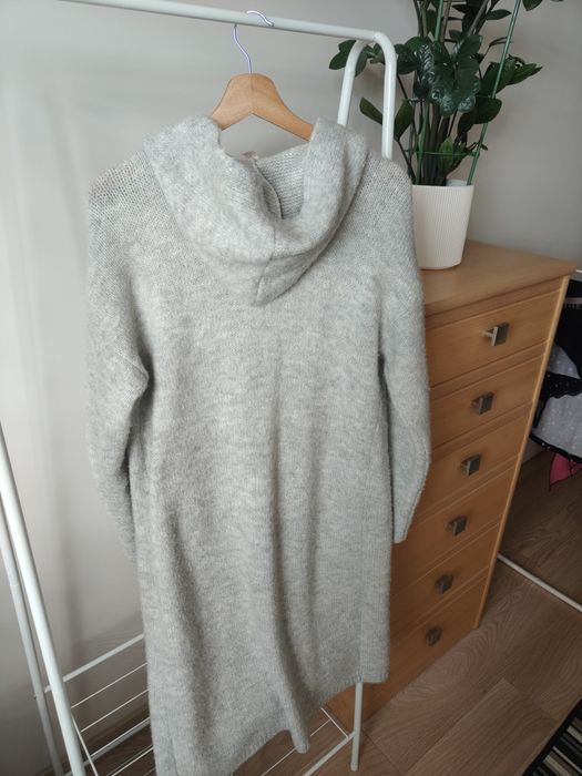 Sweter damski szary