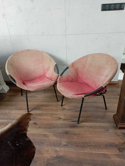 Fotel Balloon proj.dla Lusch&Co Niemcy lata 60