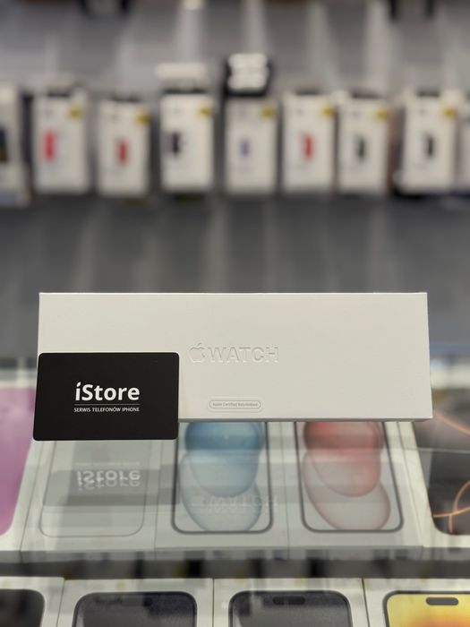 NOWY Apple Watch 10 gen. • Natural/Gray • 42 mm • CELLULAR • Tytanowy