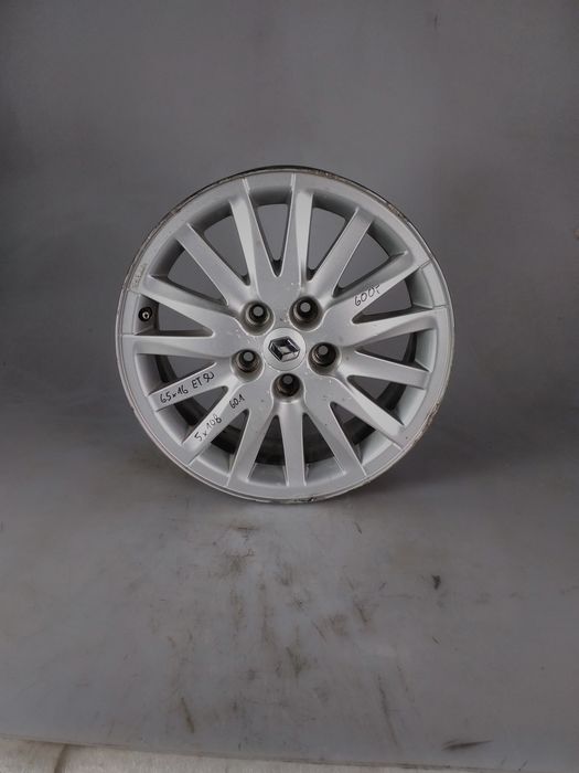 4x Felgi Alu Renault  6.5x16" 5x108 ET 50 FU14917