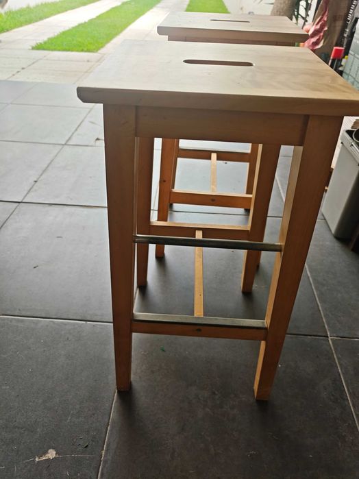 Bancos altos de cozinha (IKEA -"BOSSE")