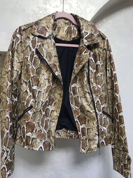 Куртка косуха питон эко