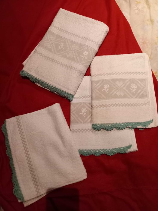 Conjunto de toalhas turcas para banho e mãos - Texteis Lar
