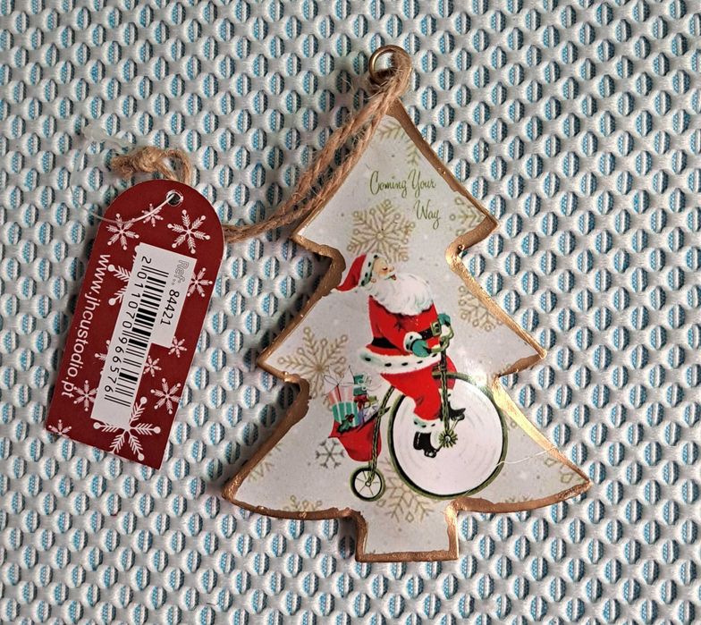 2 Decorações para Árvore de Natal - da Nickolaus - novas!