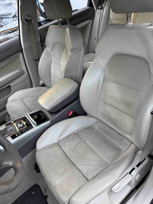 Салон Audi A6 C6 шкіра алькантара механічне регулювання сірий
