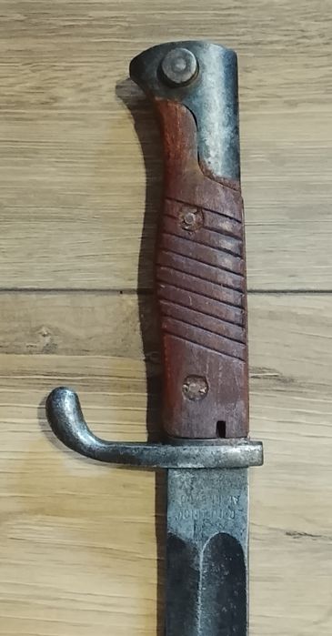 WW1 Niemiecki Bagnet Liść