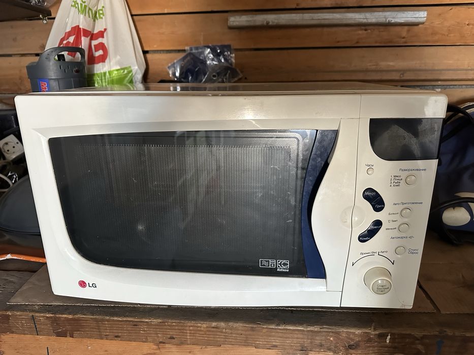 Микроволновка lg mc 805 ar не греет