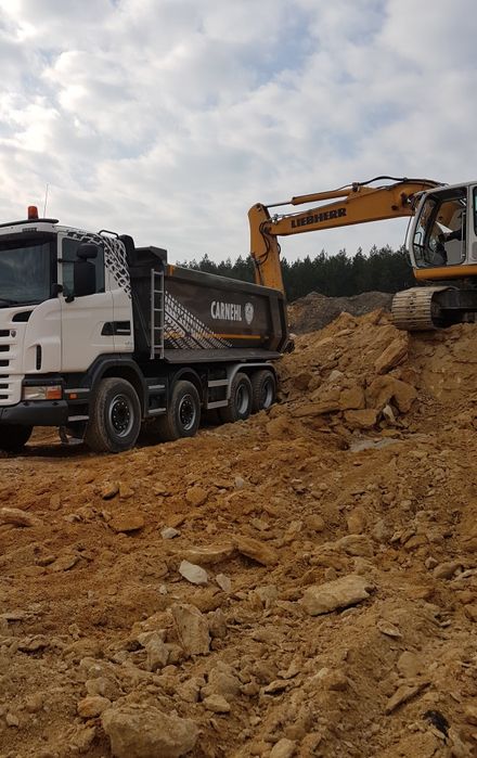 Kruszywa ,Piasek, Ziemia,Rumosz, Sprzedaż - Transport