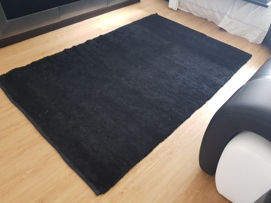 Tapete Preto pêlo curto