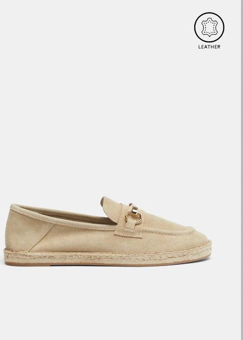 Шкіряні  еспадрильї /лофери 36р