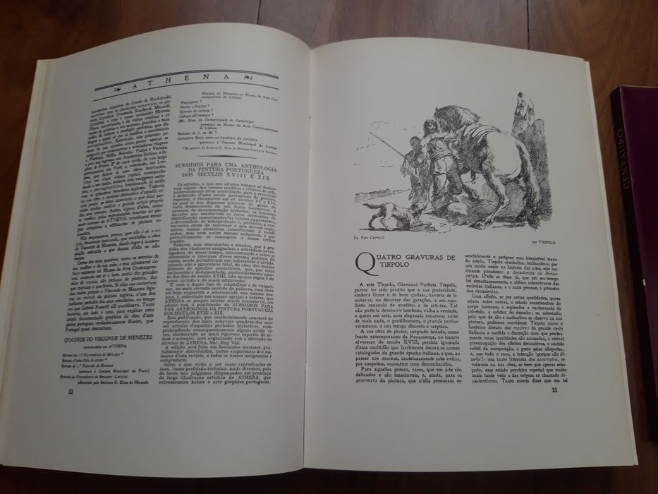Revista ATHENA (Fernando Pessoa, Pessanha, Montalvôr, etc)