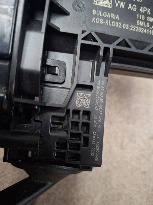 Manetka taśma przełącznik Audi Q2 audi a3, 82A953.521.MB