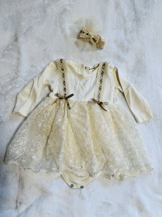 Дитяча сукня 62-68 з повячкою