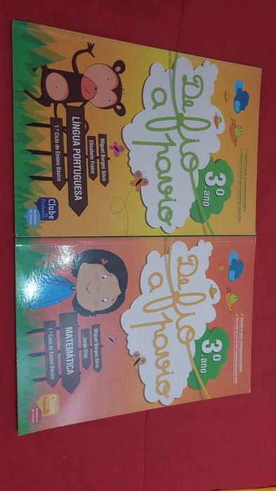 Livros de apoio escolar - 3 e 4 anos
