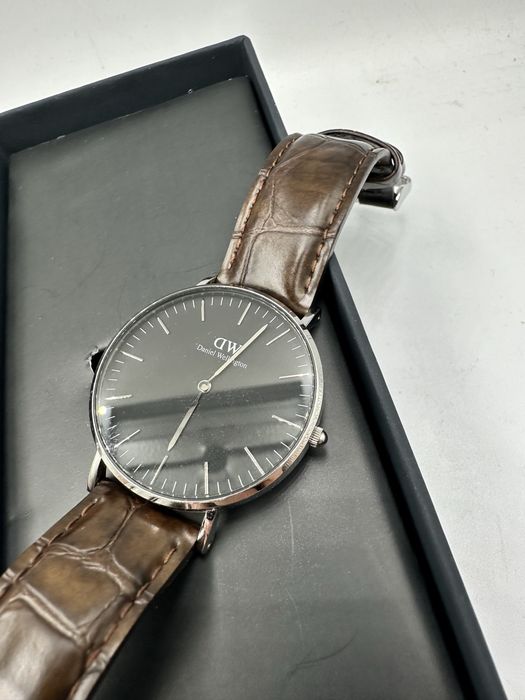 Oryginalny elegancki zegarek Daniel Wellington B36S19, komplet