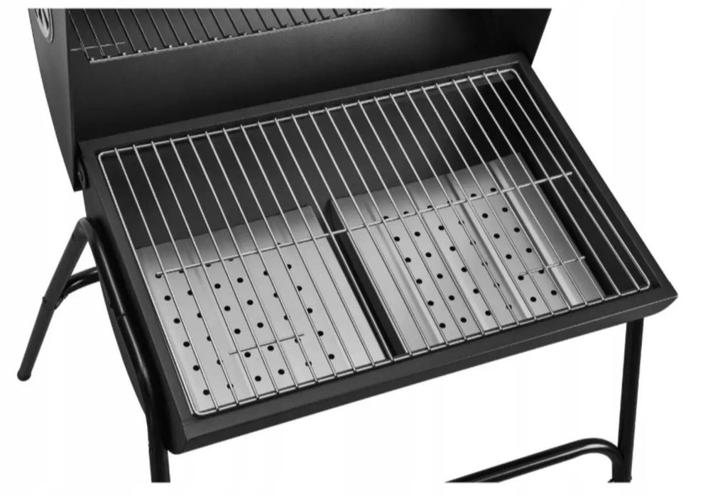Гриль мангал вугільний Grill Meister Kansas з кришкою 51×34 см 8.9 кг