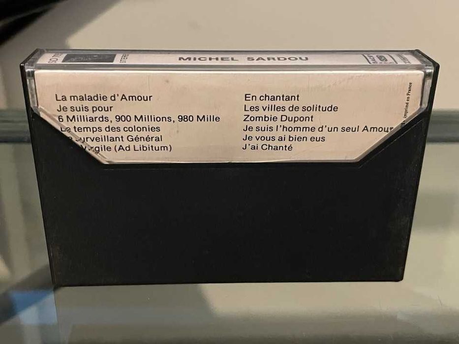 michel SARDOU — Cassette audio - K7 - Tape