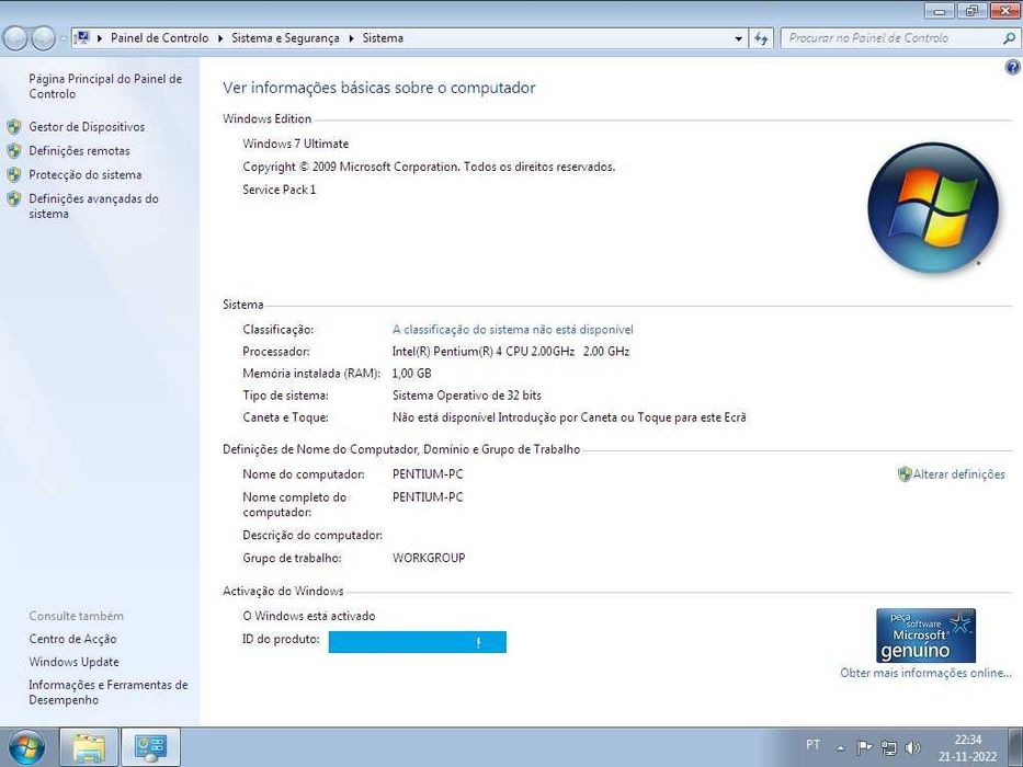 Desktop PC MSI COMPAQ MS-6577 PENTIUM 4 RECONDICIONADO