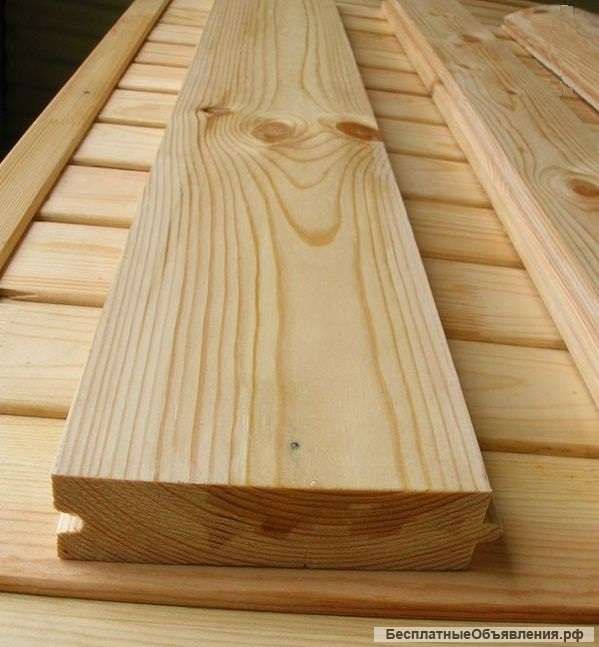 Дошка для пола 125*35*3м от производителя ( Вагонка, Фальш брус)