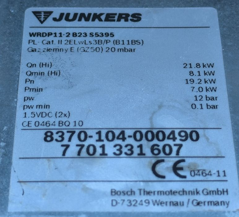 Junkers wrdp 11-2b 23