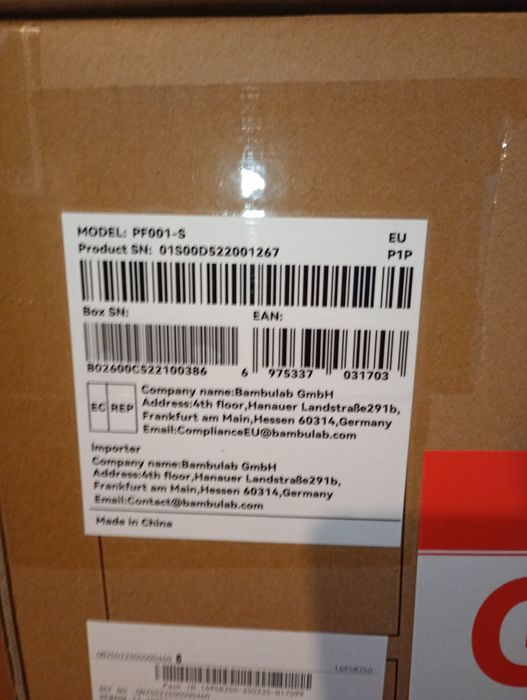 Продам принтера Bambu lab ціна вказана p1s - A1- A1 mini-A1combo-p1p