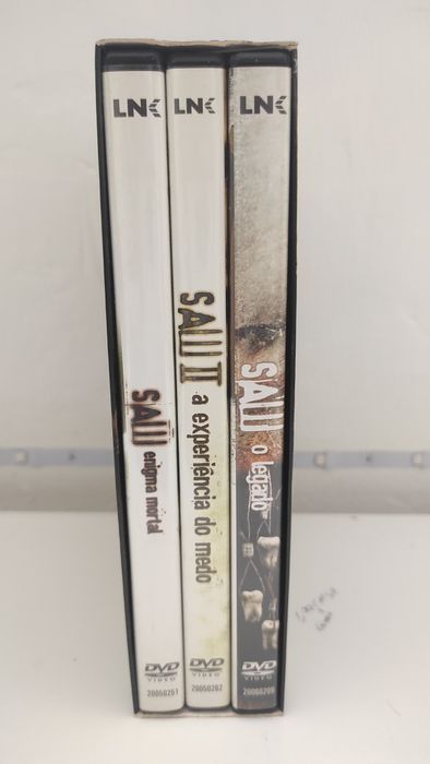 DVD Trilogia Saw