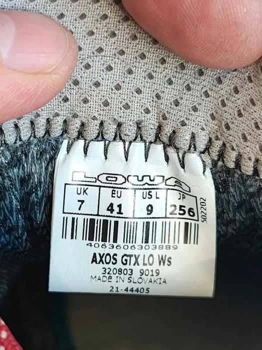 - LOWA Axos GTX LO - Buty trekkingowe r. 41