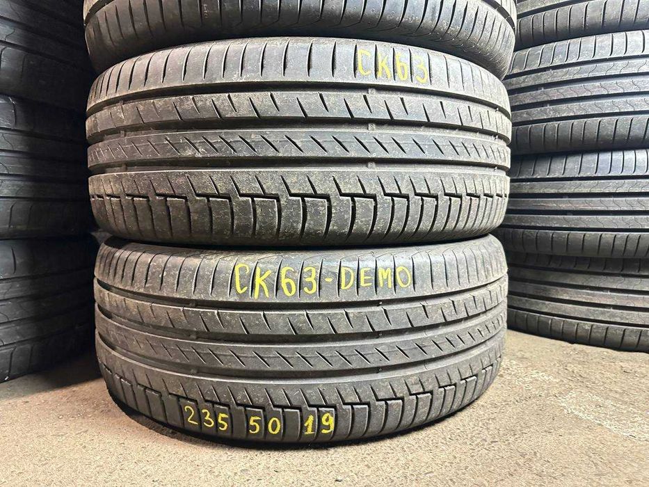 Б/у літні шини 235/50 R19 Continental PremiumContact 6 DEMO CK63-23