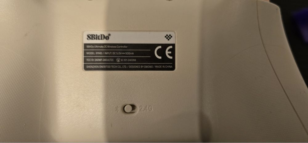 Pad 8BitDo Ultimate 2C | Hall Effect | Bluetooth (PC/Switch/Android)