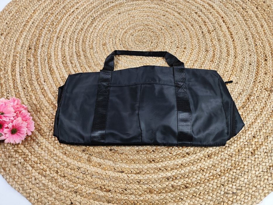 Nowa czarna torba sportowa podróżna turystyczna bagaż podręczny basen