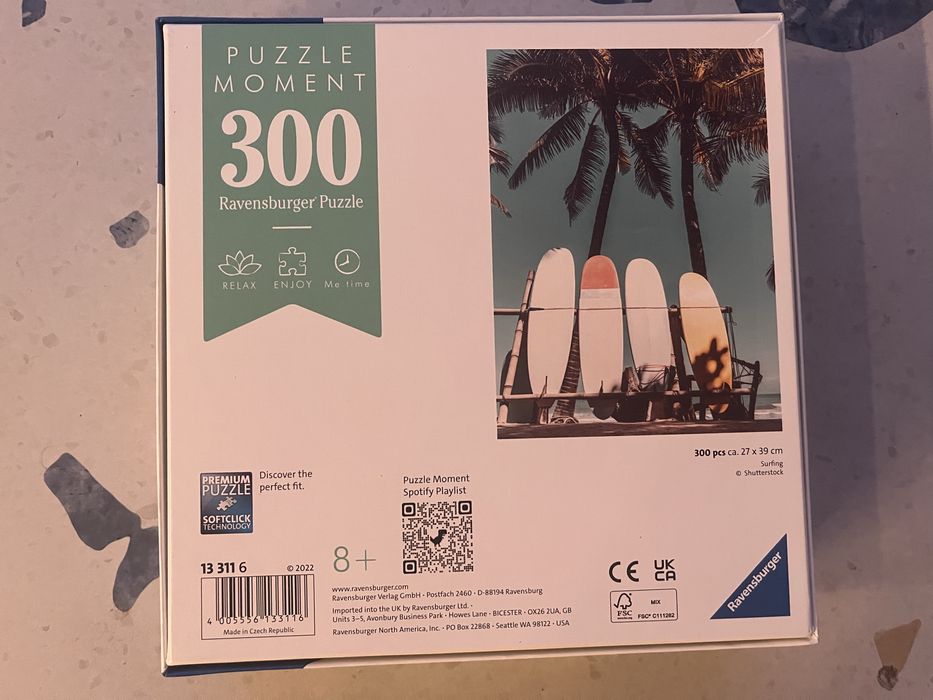 Puzzle 300 ravensburger moment surfing