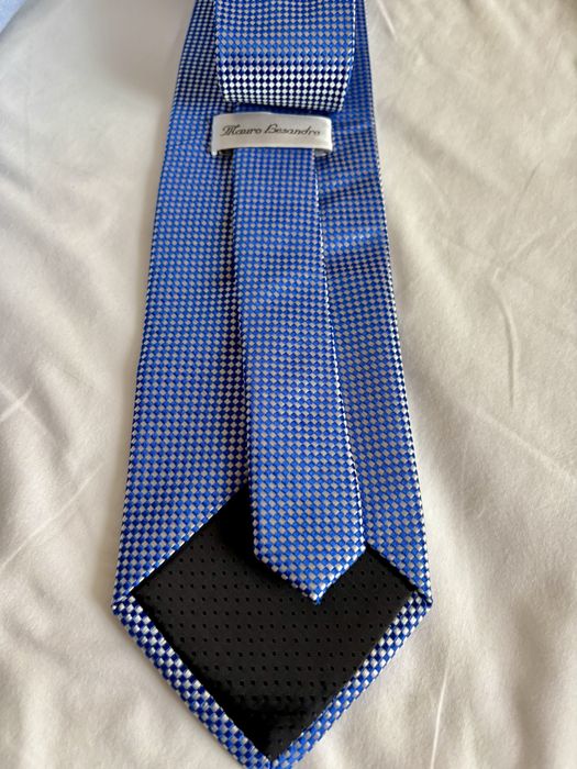 Gravata seda Mauro Lesandro