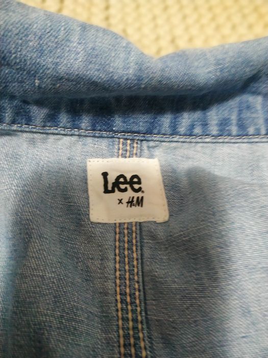 Джинсова рубашка Lee , H&M, розмір L