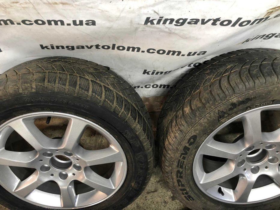 Диски с резиной Mercedes E-clas C-class R16 5*112 мерседес 211 210 124