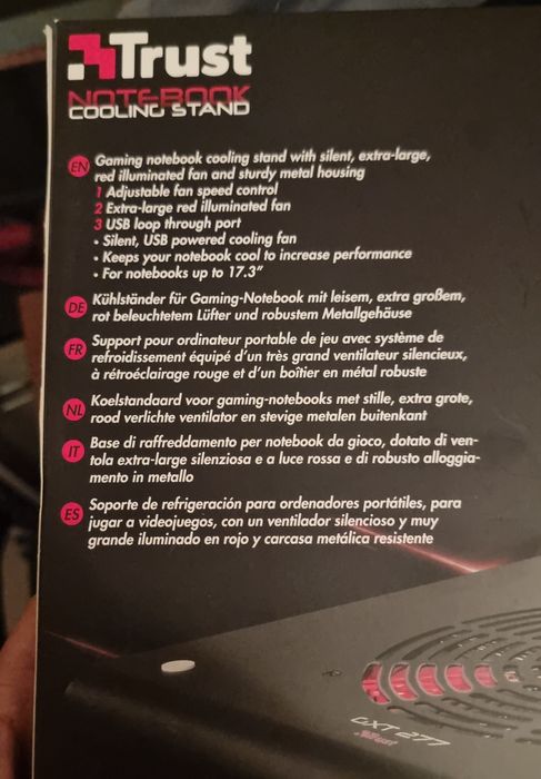 NOTEBOOK Cooling Stand

GXT 277 Genic