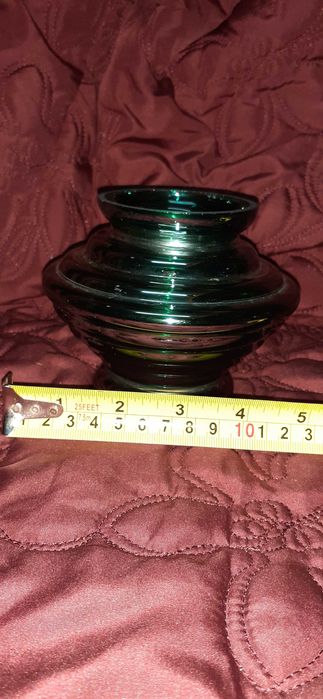 Jarra Verde Antiga Casca de Cebola