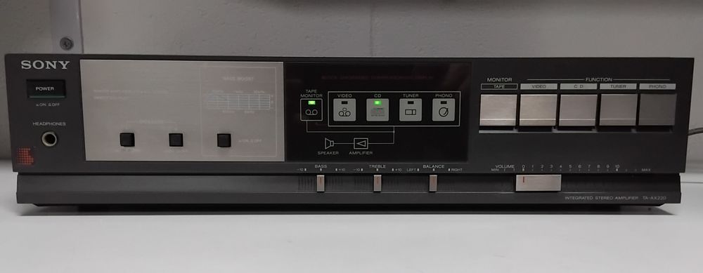 SONY amplificador TA-AX220