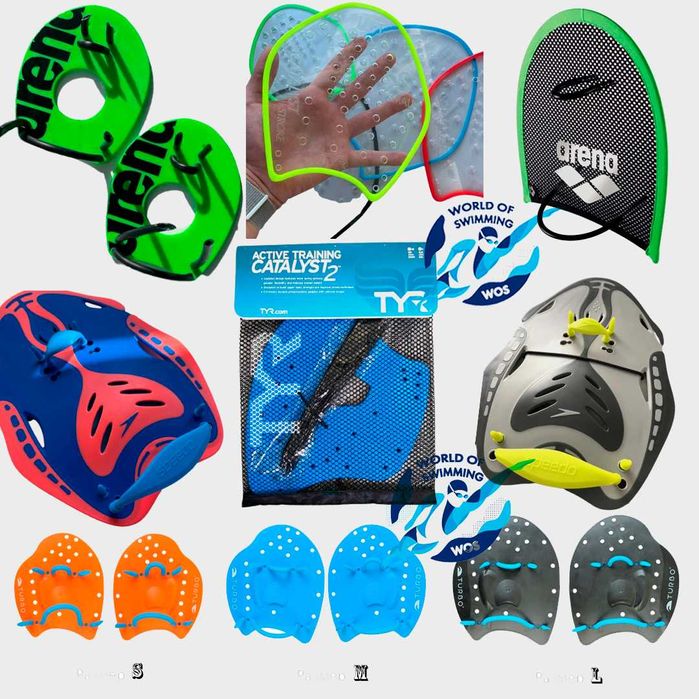 Лопатки для плавания Mad Wave Arena Speedo (original!)