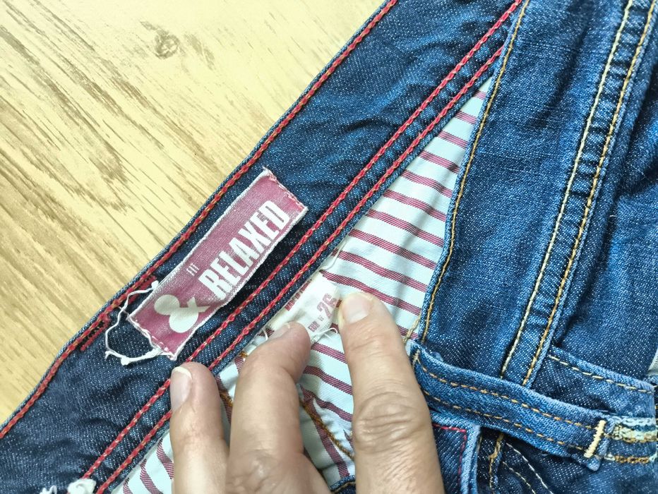 Dżinsy H&M Relaxed, proste nogawki, rozmiar 26/32