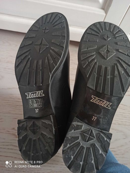 Sztyblety czarne 7mil r. 37