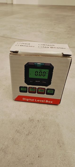 Cyfrowy miernik poziomica