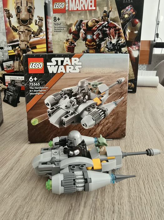 Lote de Sets LEGO (Star Wars, Marvel, Minecraft) – Individuais ou Conjunto