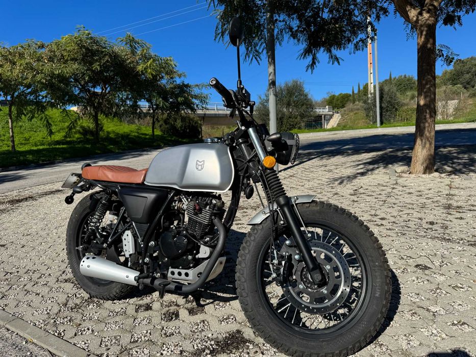 Moto mutt akita 125cc silver